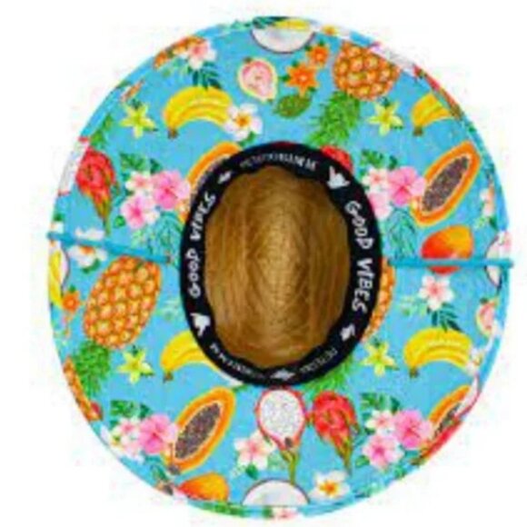 Peter Grimm Fruta hand woven Herringbone Weave Beach hat UPF 50+NWT 🆕📦⌚🏃💨🚚 - Picture 2 of 15